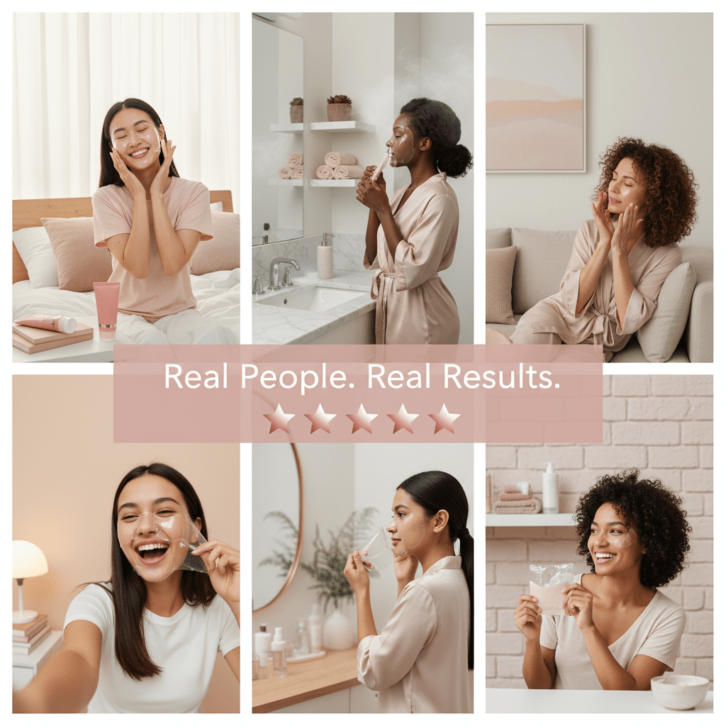 Premium Night Collagen Mask for Glowing Skin - EA - MARKET