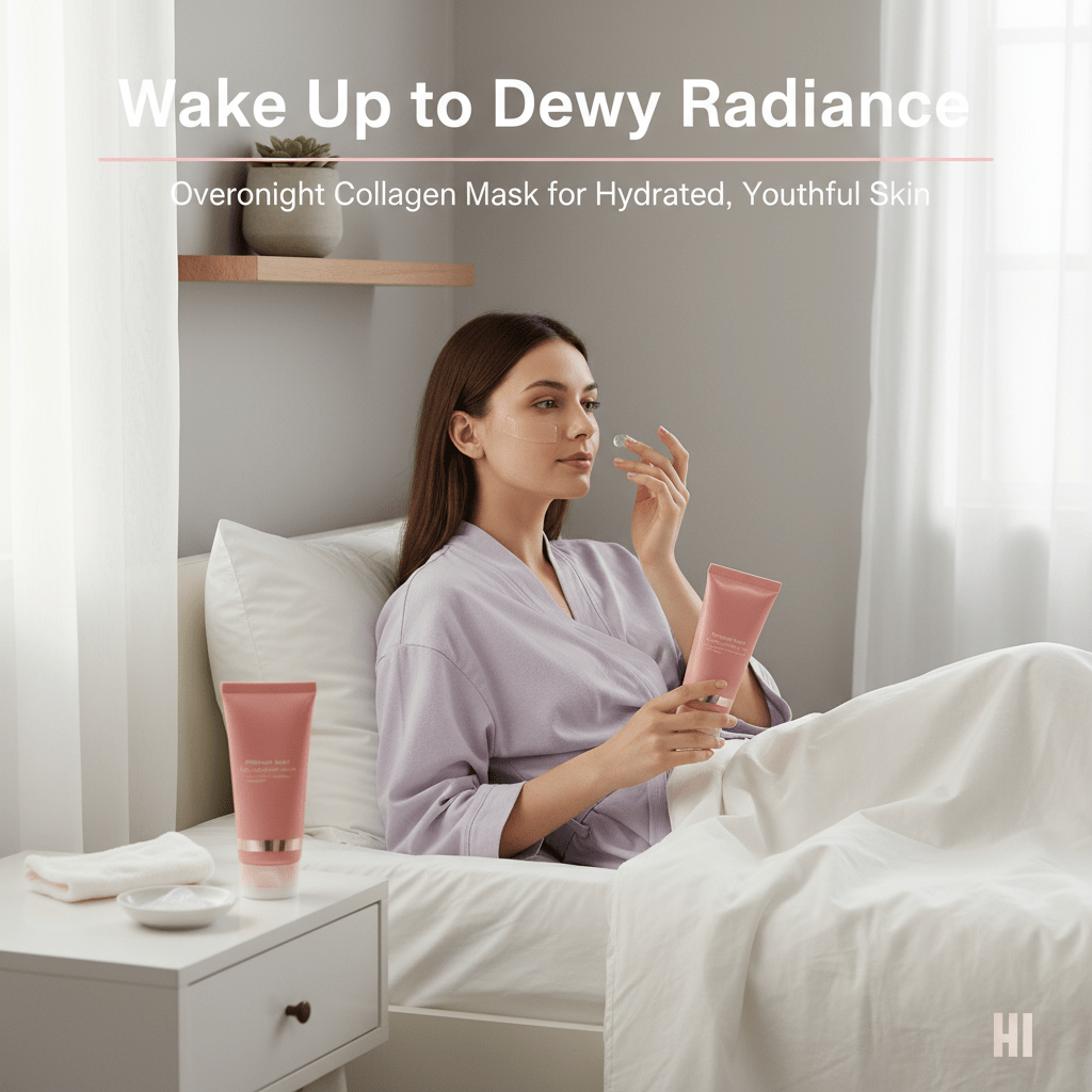 Premium Night Collagen Mask for Glowing Skin - EA - MARKET